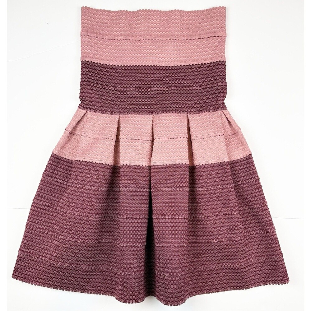 Pleasure Doing Business Strapless A-Line Mini Dress Med Anthropologie Cocktail